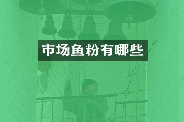 市场鱼粉有哪些