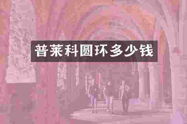 普莱科圆环多少钱