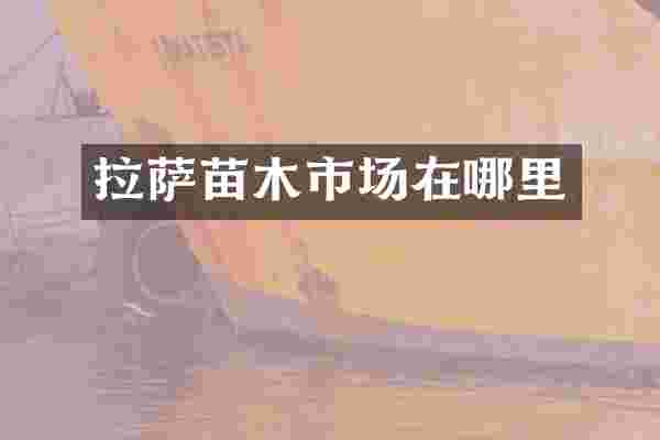 拉萨苗木市场在哪里