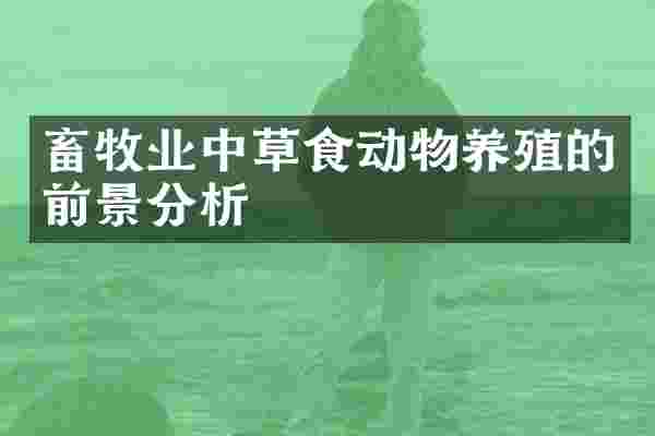 畜牧业中草食动物养殖的前景分析